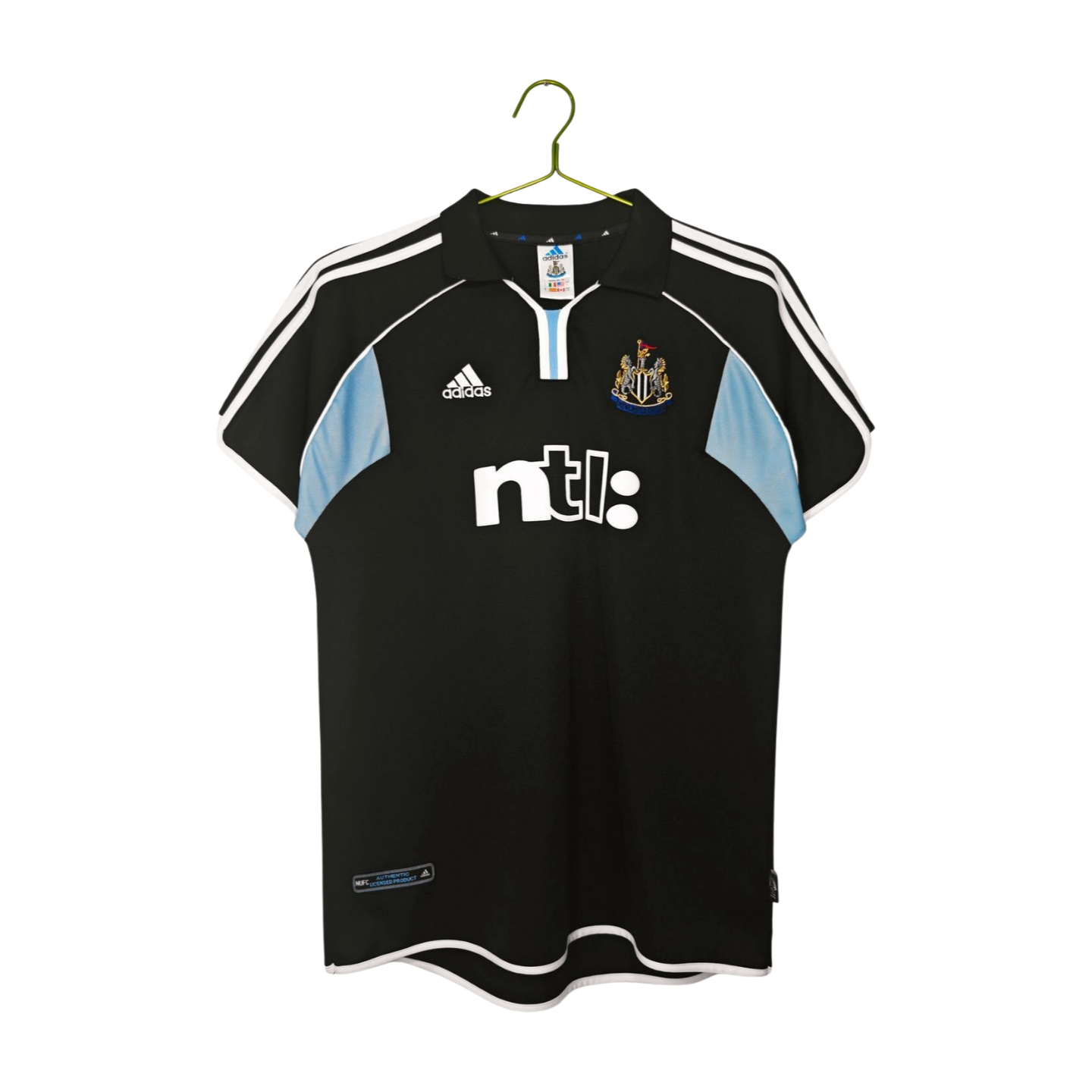 NEW CASTLE UNITED 2000/01 AWAY RETRO SHIRT