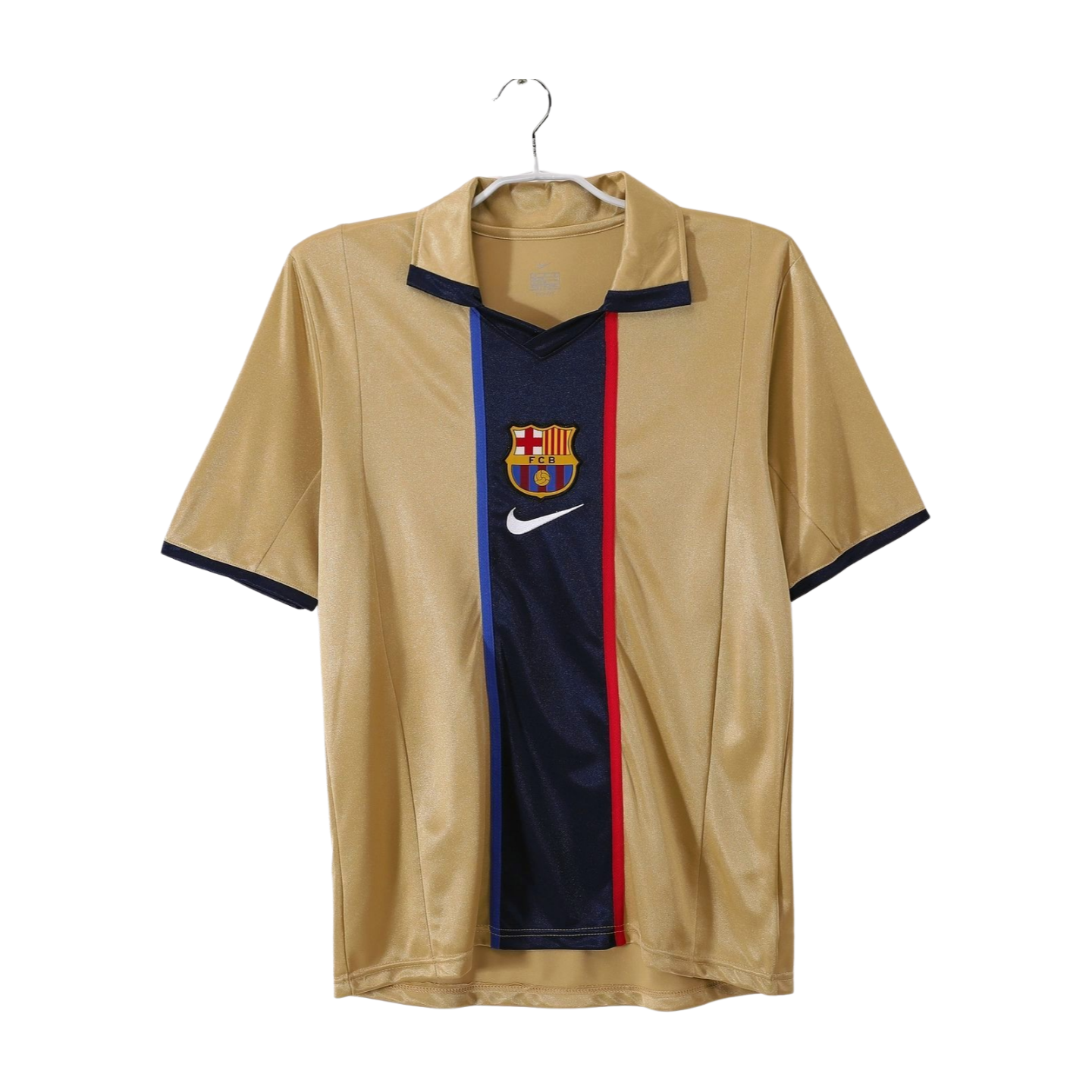 FC BARCELONA 2001/02 AWAY RETRO SHIRT