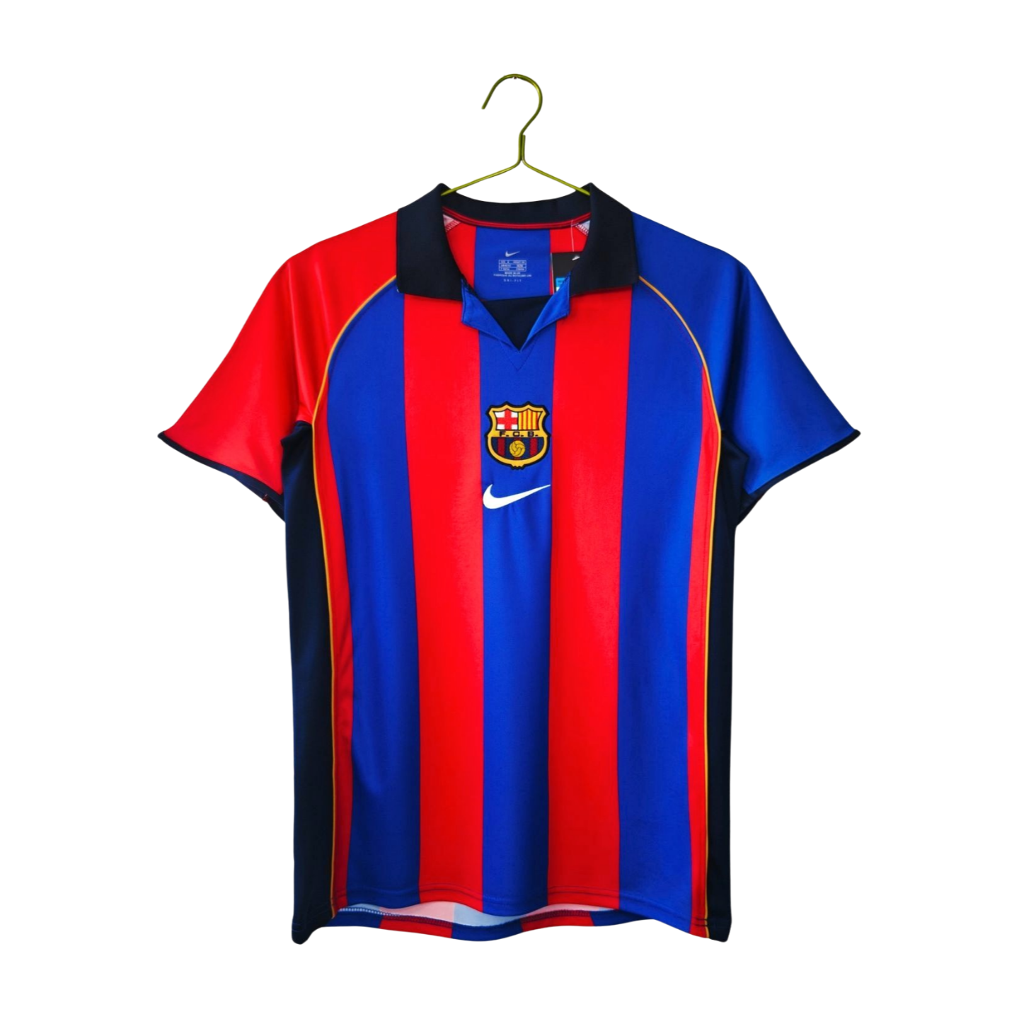 FC BARCELONA 2001/02 HOME RETRO SHIRT
