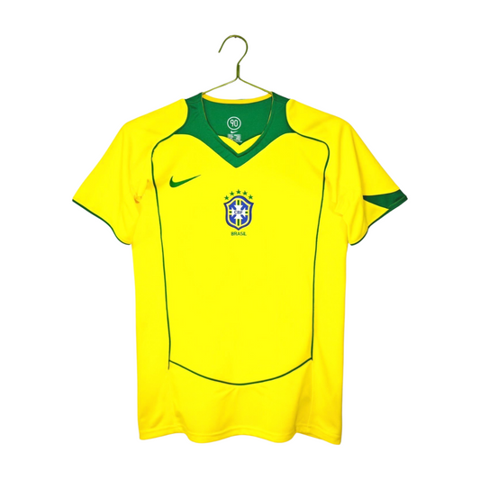 BRAZIL 2004 HOME RETRO SHIRT