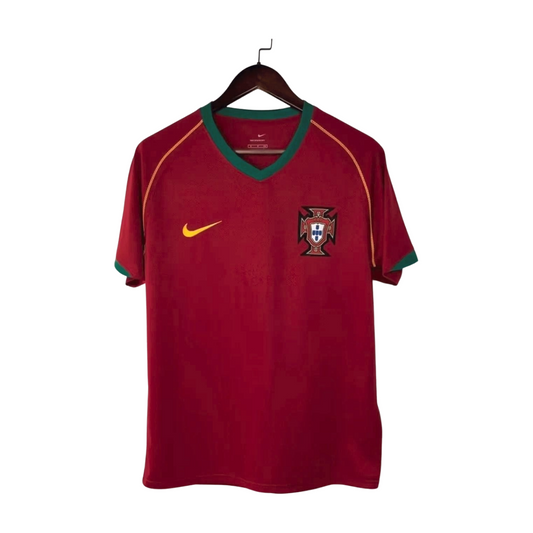 PORTUGAL 2006 HOME RETRO SHIRT