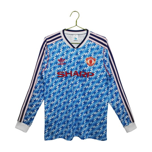 MANCHESTER UNITED 1990/92 AWAY LONGSLEEVE
