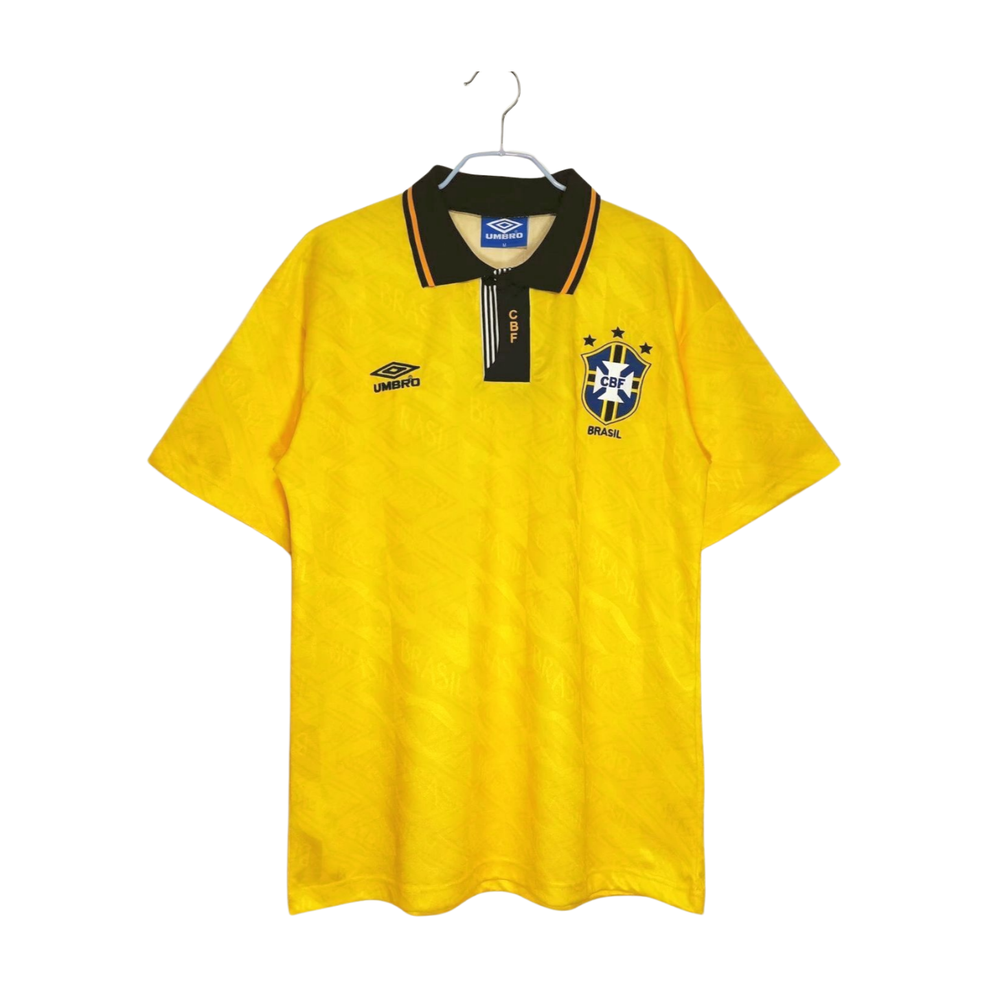BRAZIL 1991/93 HOME RETRO SHIRT