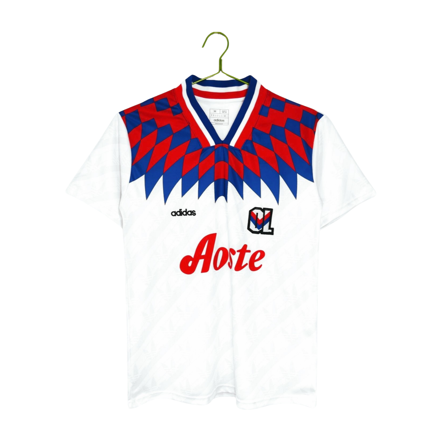 OLYMPIC LYON 1995/96 HOME RETRO SHIRT