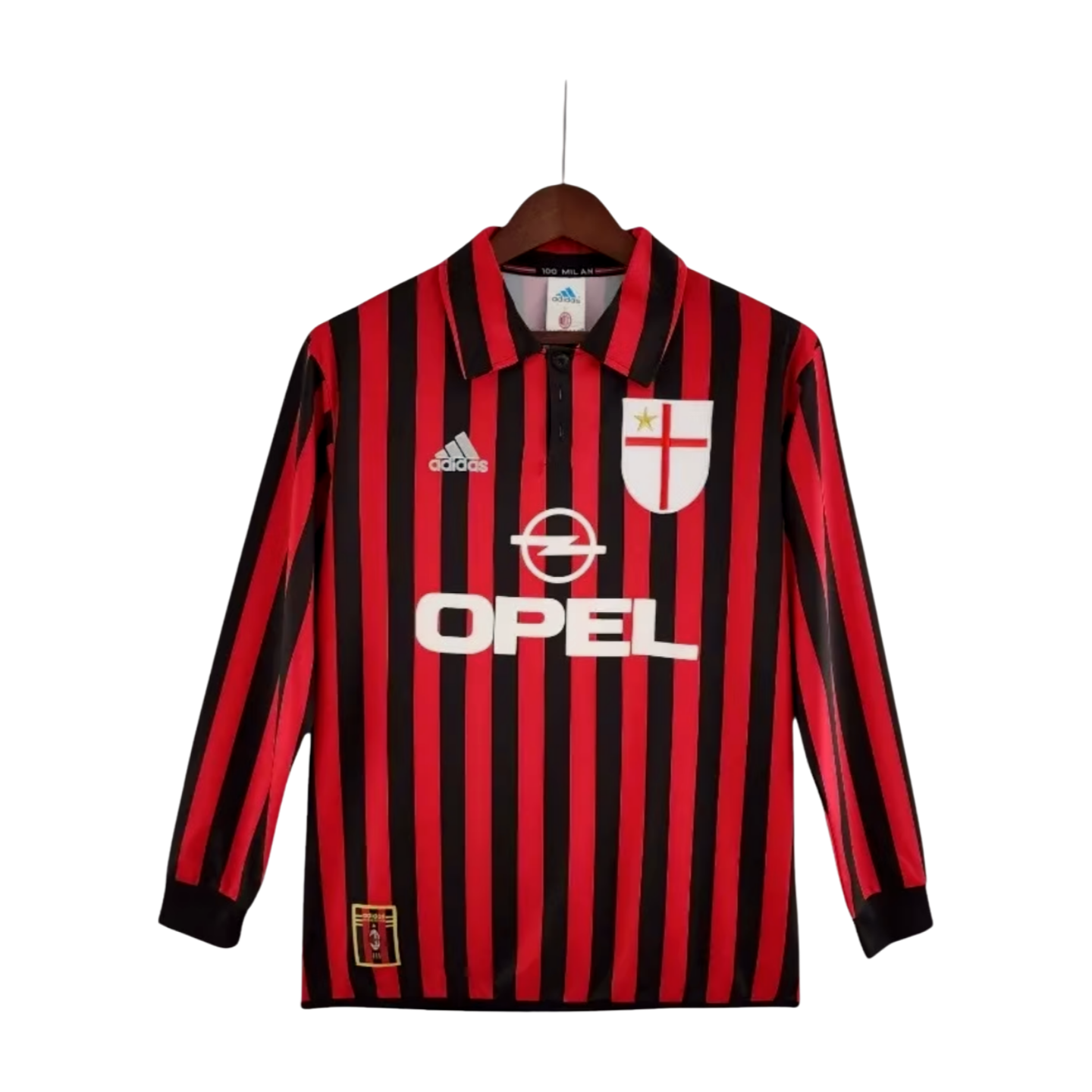 AC MILAN 1999/00 HOME RETRO LONGSLEEVE