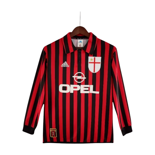 AC MILAN 1999/00 HOME RETRO LONGSLEEVE