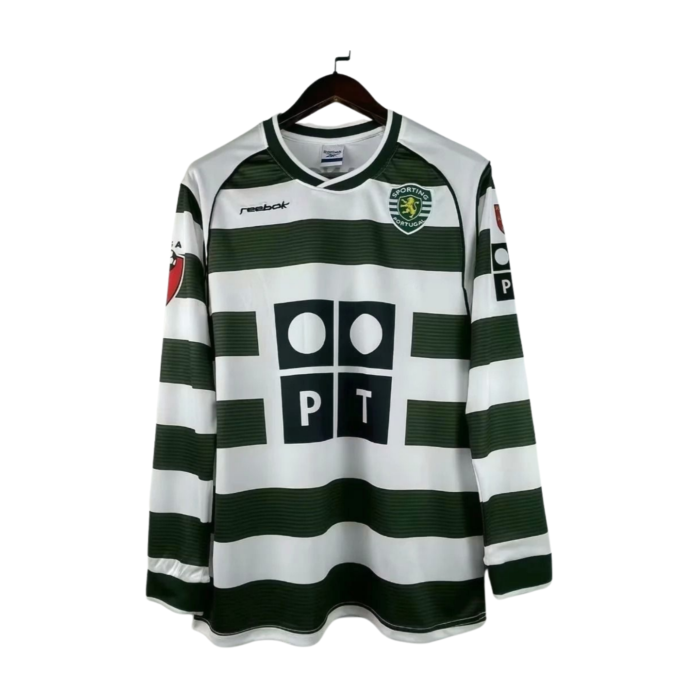 SPORTING CP 2005/06 HOME RETRO LONGSLEEVE