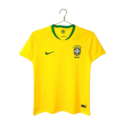 BRASIL 2018 HOME RETRO SHIRT